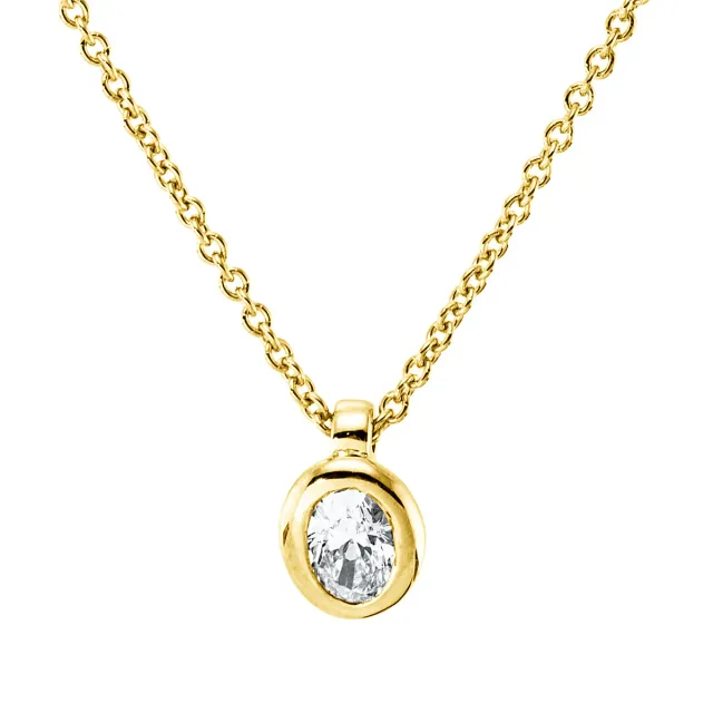 Hans Lorenz Solitaire Collier