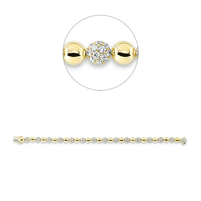Hans Lorenz Pavé Armband