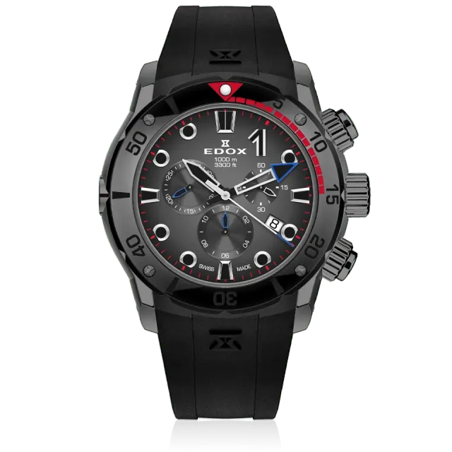 Edox Delfin The Original Chronograph Armbanduhr