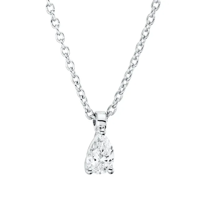 Hans Lorenz Solitaire Collier