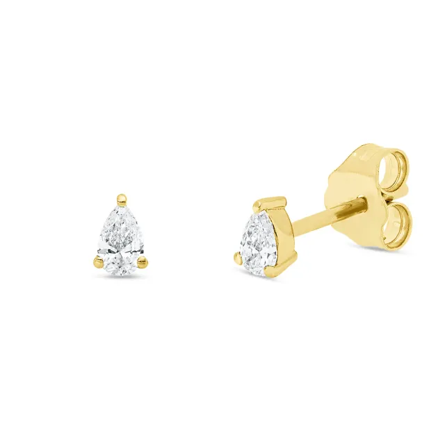 Hans Lorenz Solitaire Ohrstecker