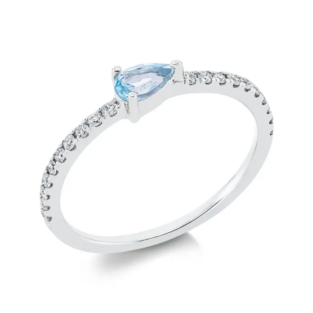Hans Lorenz Farbstein Fashion Ring mit Farbstein