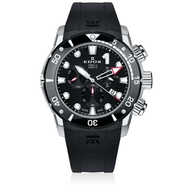 Edox Delfin The Original Chronograph Herrenuhr