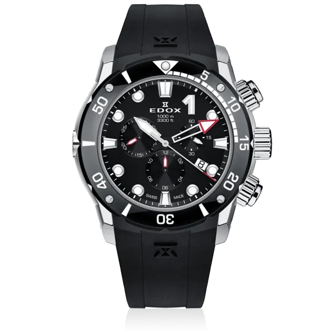 Edox Delfin The Original Chronograph Herrenuhr