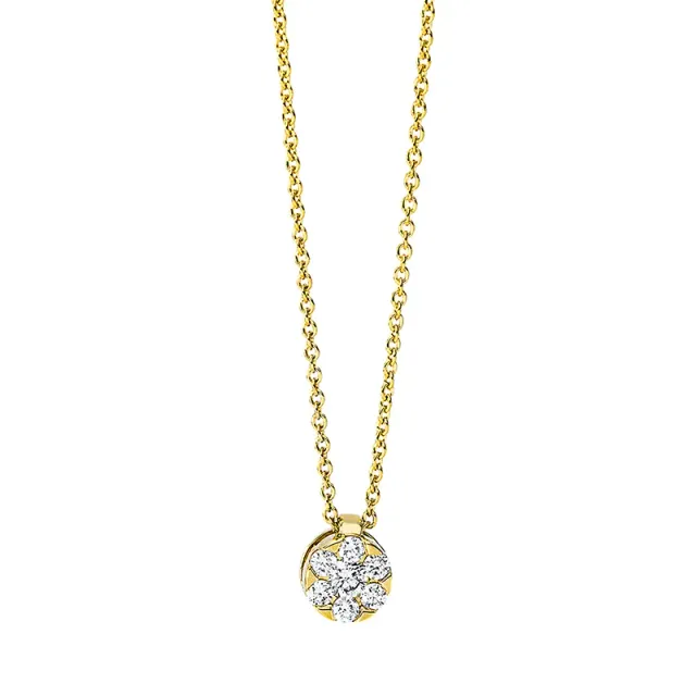 Hans Lorenz Illusion Classic Collier mit Brillant