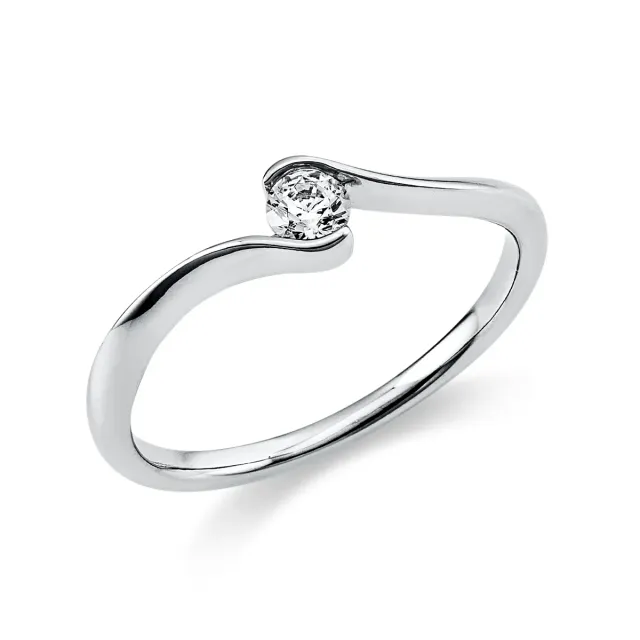 Hans Lorenz Solitaire Ring