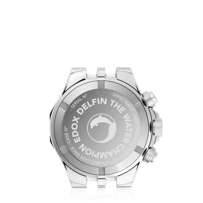 Edox Delfin Chronograph Armbanduhr
