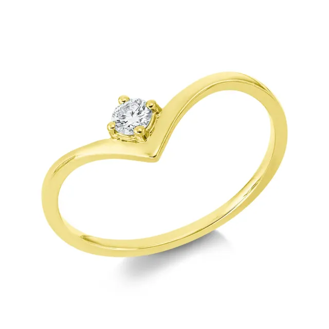Hans Lorenz Solitaire Ring