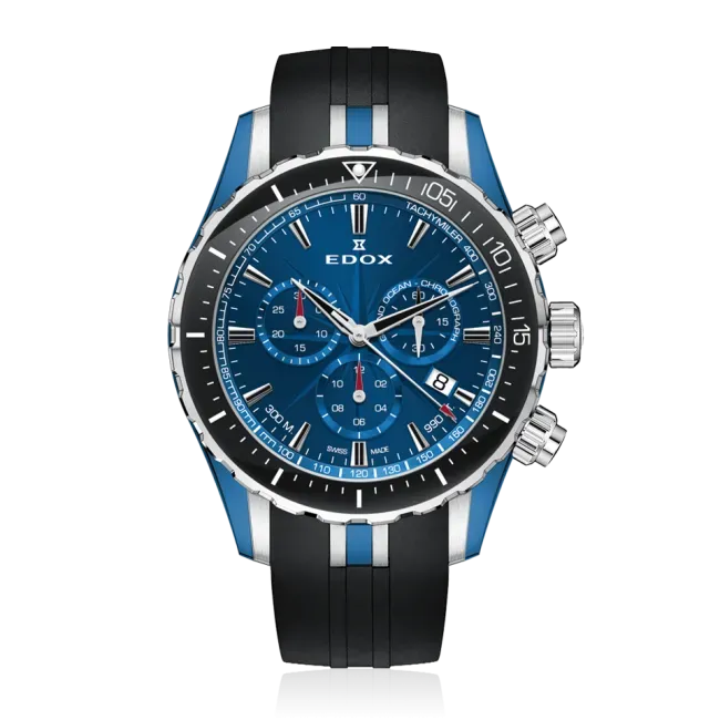 Edox Grand Ocean Chronograph Armbanduhr