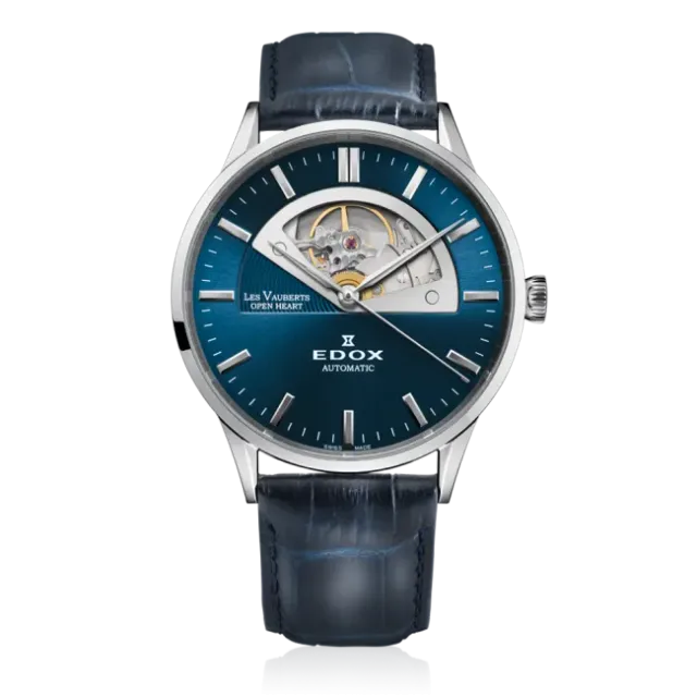 Edox Les Vauberts Open Heart Automatic Uhr