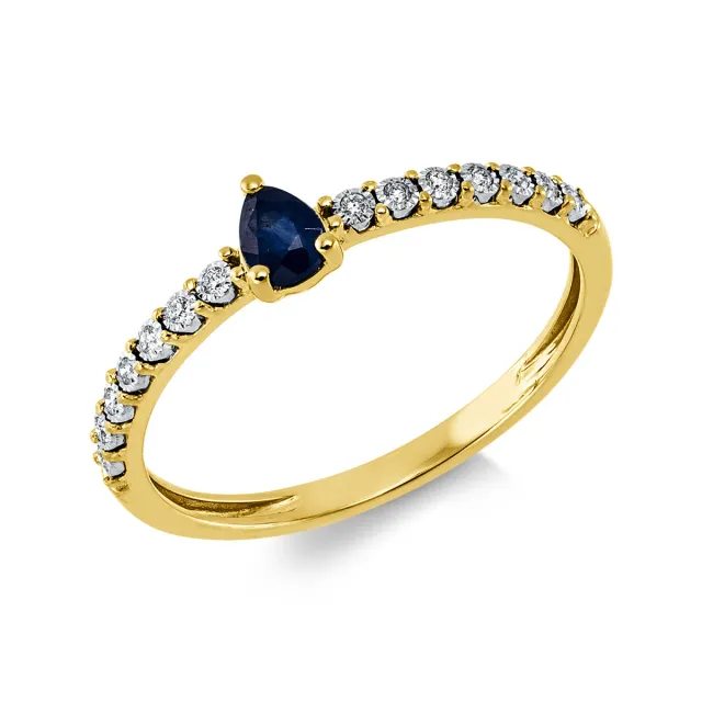 Hans Lorenz Farbstein Classic Ring mit Farbstein