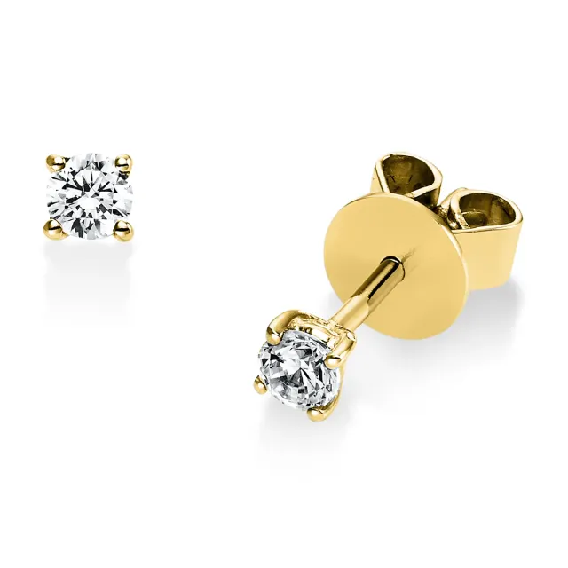 Hans Lorenz Solitaire Ohrstecker