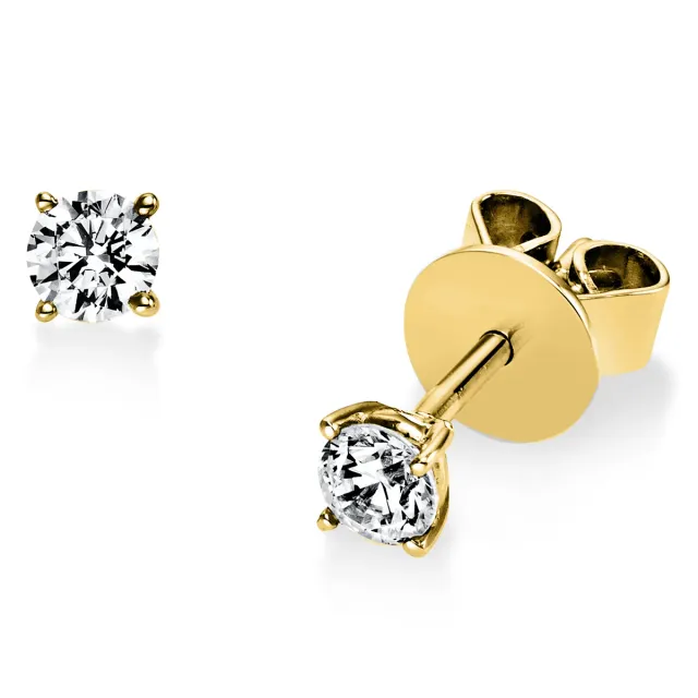 Hans Lorenz Solitaire Brillant-Ohrstecker 0,3 ct