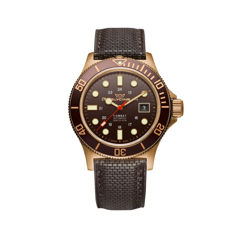 Glycine Combat Sub GL0188 Automatikuhr Bronze 42mm