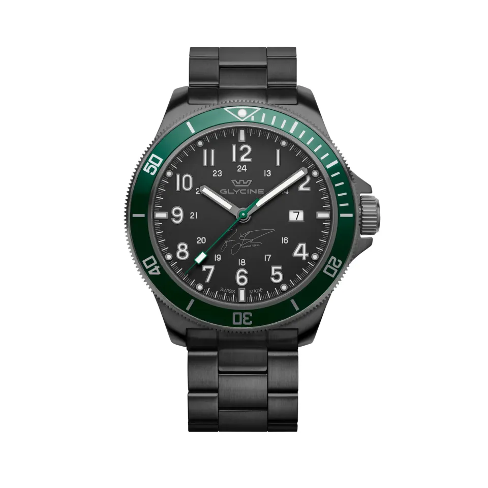 Glycine Combat Sub GL0296 Herrenuhr 46mm Automatik