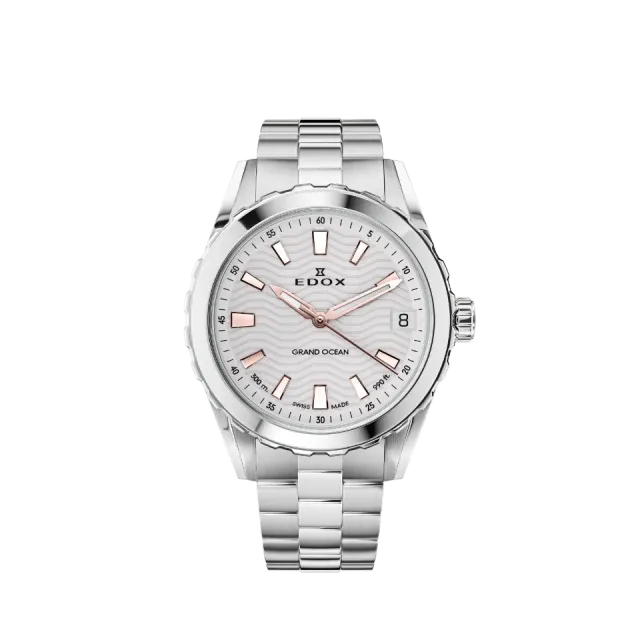 Edox Delfin The Original Date Damenuhr