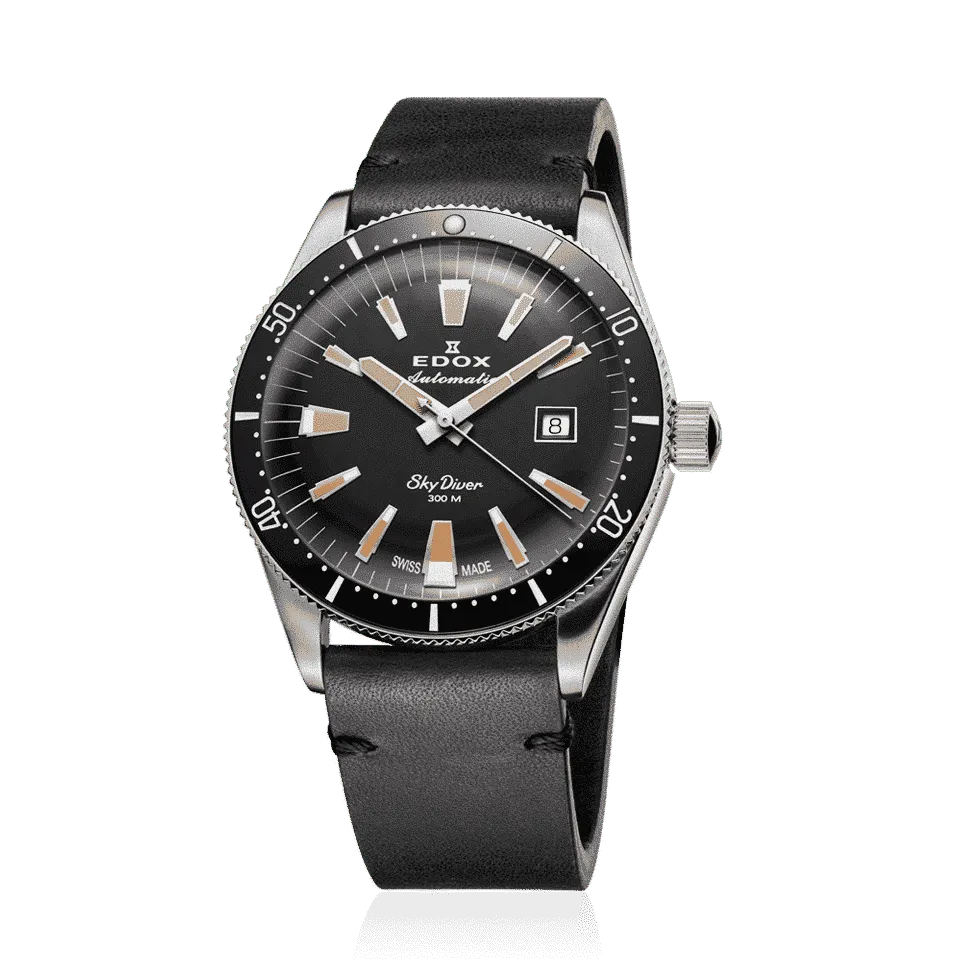 Edox Skydiver Date Automatic Limited Edition Herrenuhr