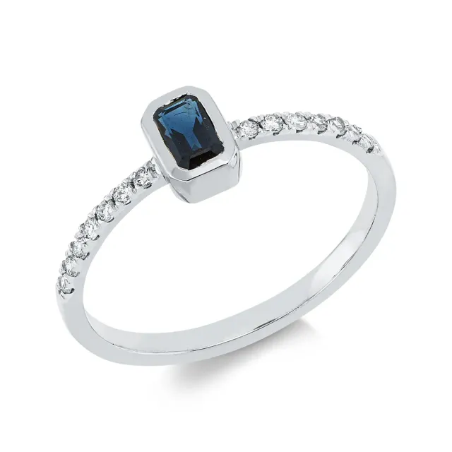 Hans Lorenz Farbstein Classic Ring für Damen