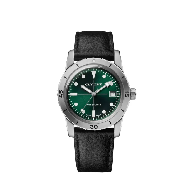 Glycine Sea Kraken GL0507 Armbanduhr 39mm grün Automatik