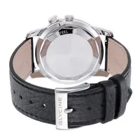 Glycine Airman Vintage The Chief GMT GL0465 Uhr, Schwarz, Leder