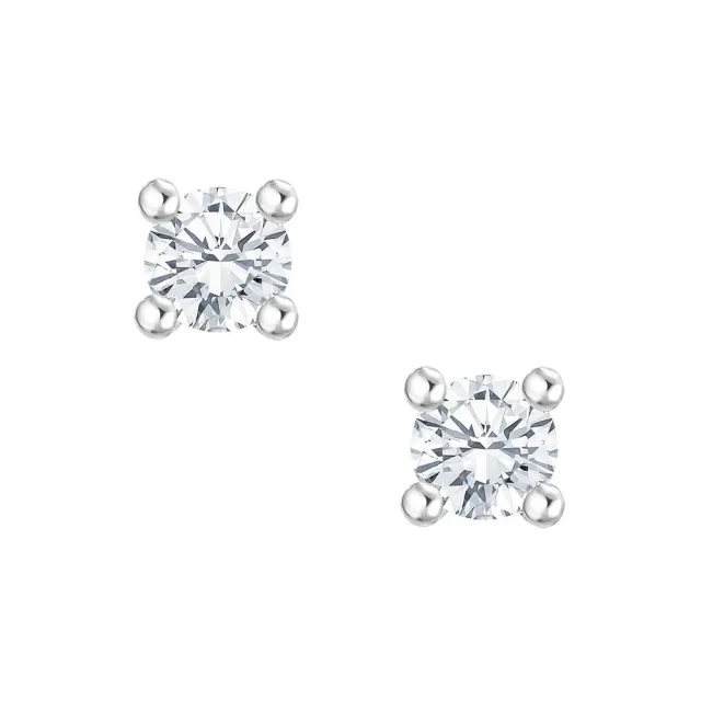Krebber Essentials Diamant Ohrstecker in Weißgold mit Brillanten